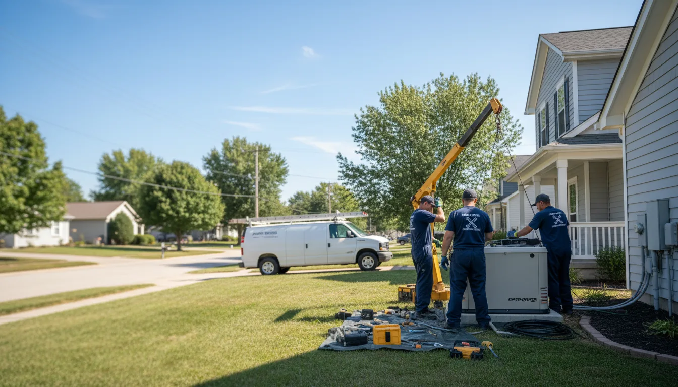 Generator Installation in Camp Wood, TX near me